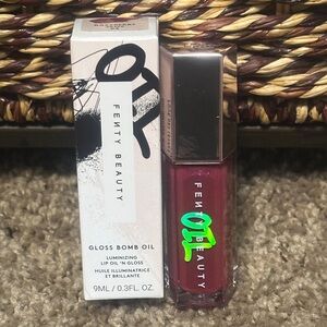 Fenty Beauty Gloss Bomb Oil - Luminizing Lip Oil in Razzberry Jamz